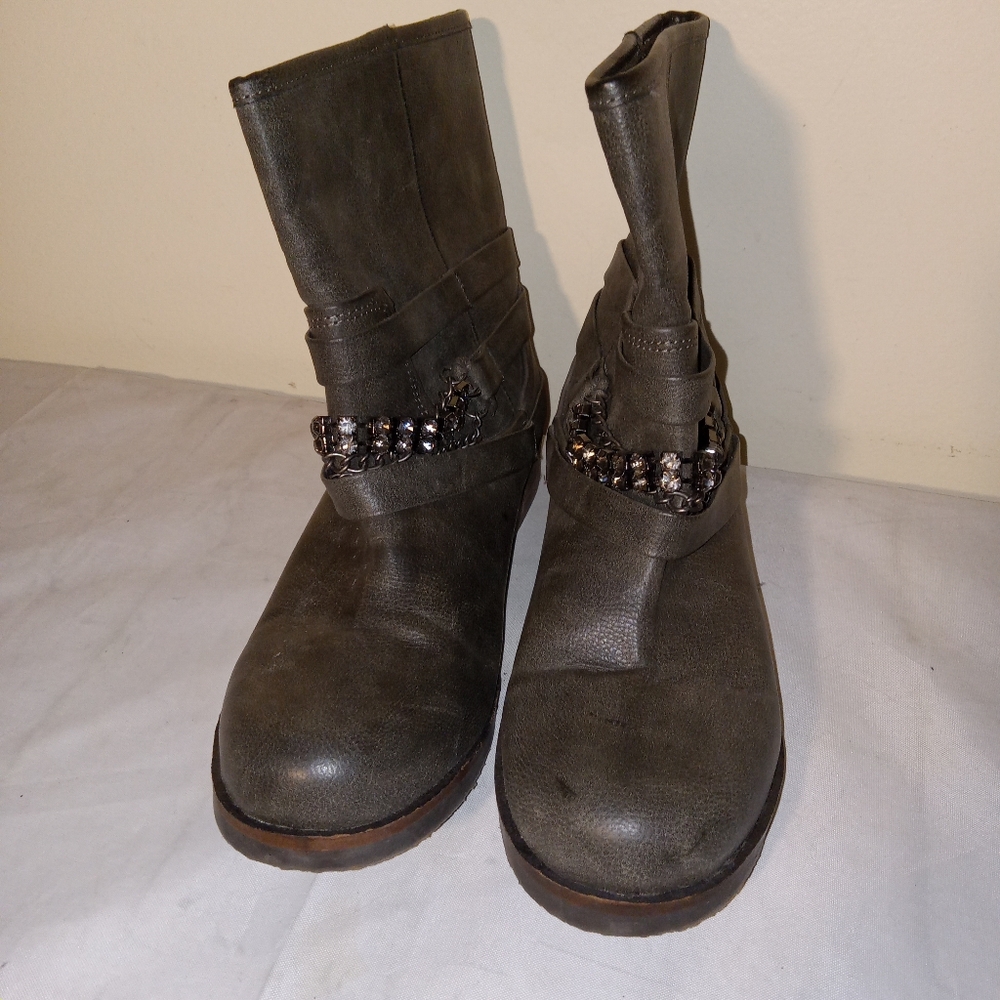 Coconuts by Matisse Berriman Chain Embellished Boots 5M - Picture 6 of 9